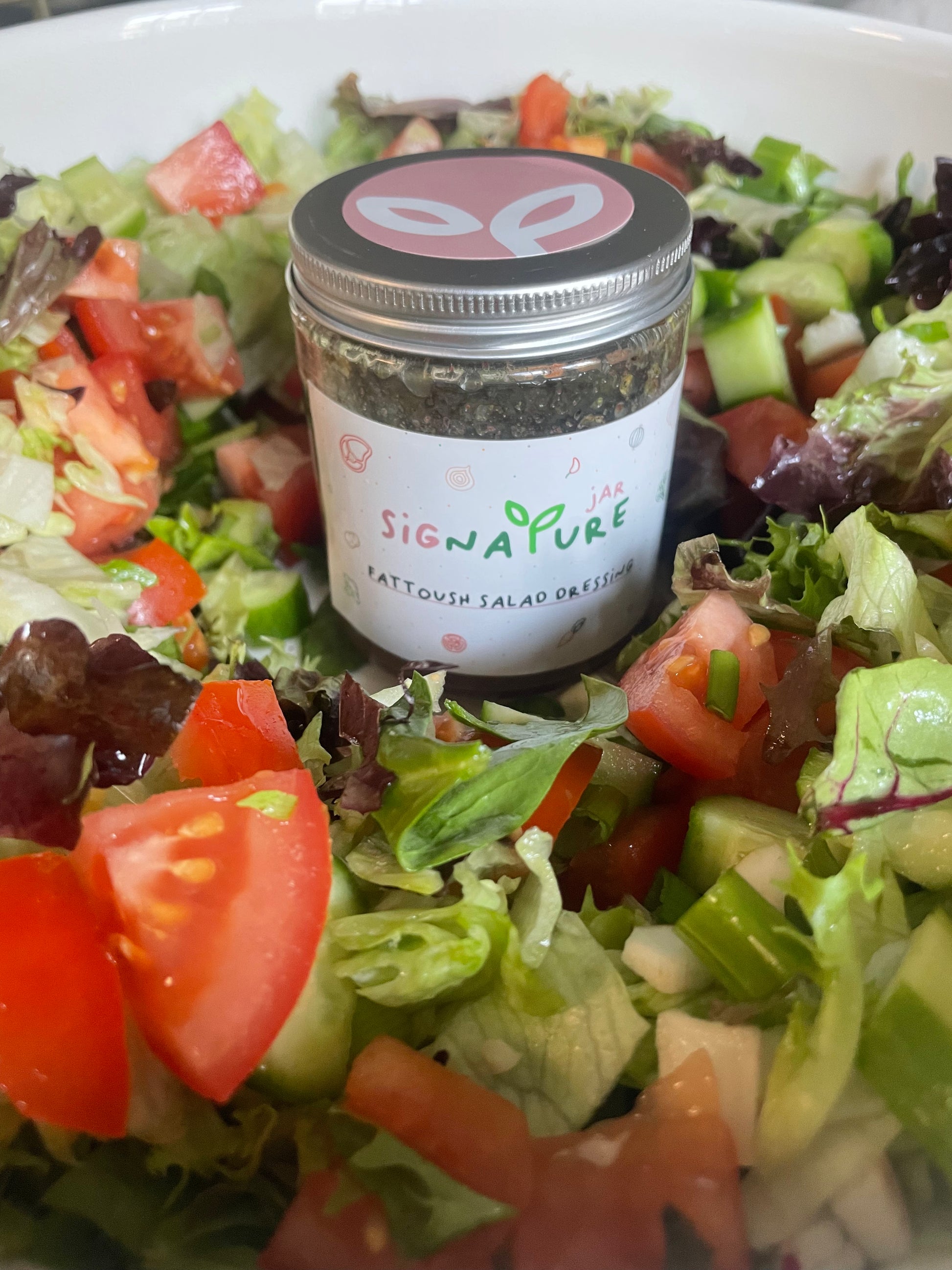 Fattoush Salad Dressing – Signature Jar