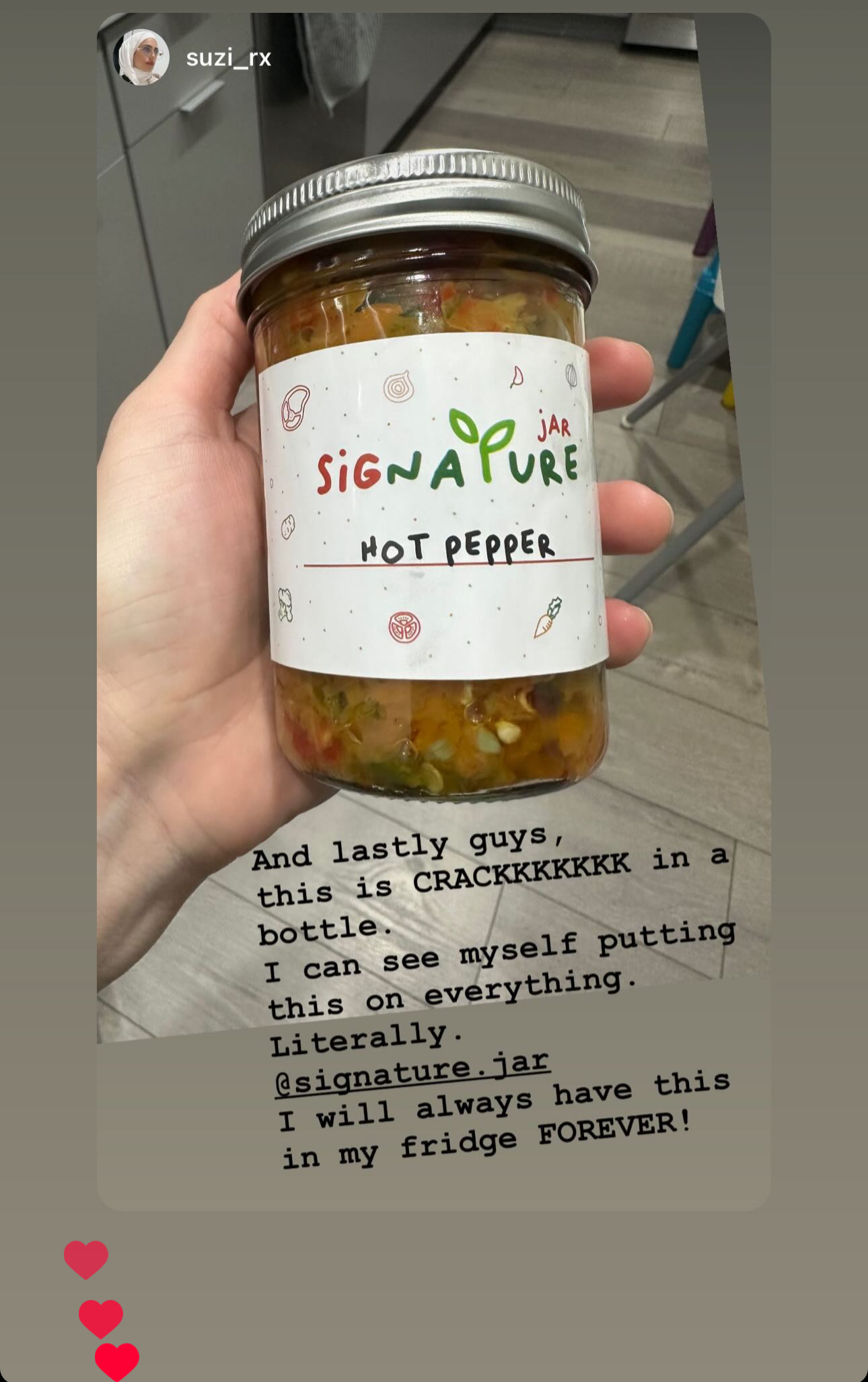 Hote Pepper Customer Insta Post